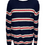 Thumbnail: Vintage YSL Navy/Red Striped Knit Sweater