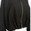 Thumbnail: Loewe Draped Black Wool Jacket Sz 34