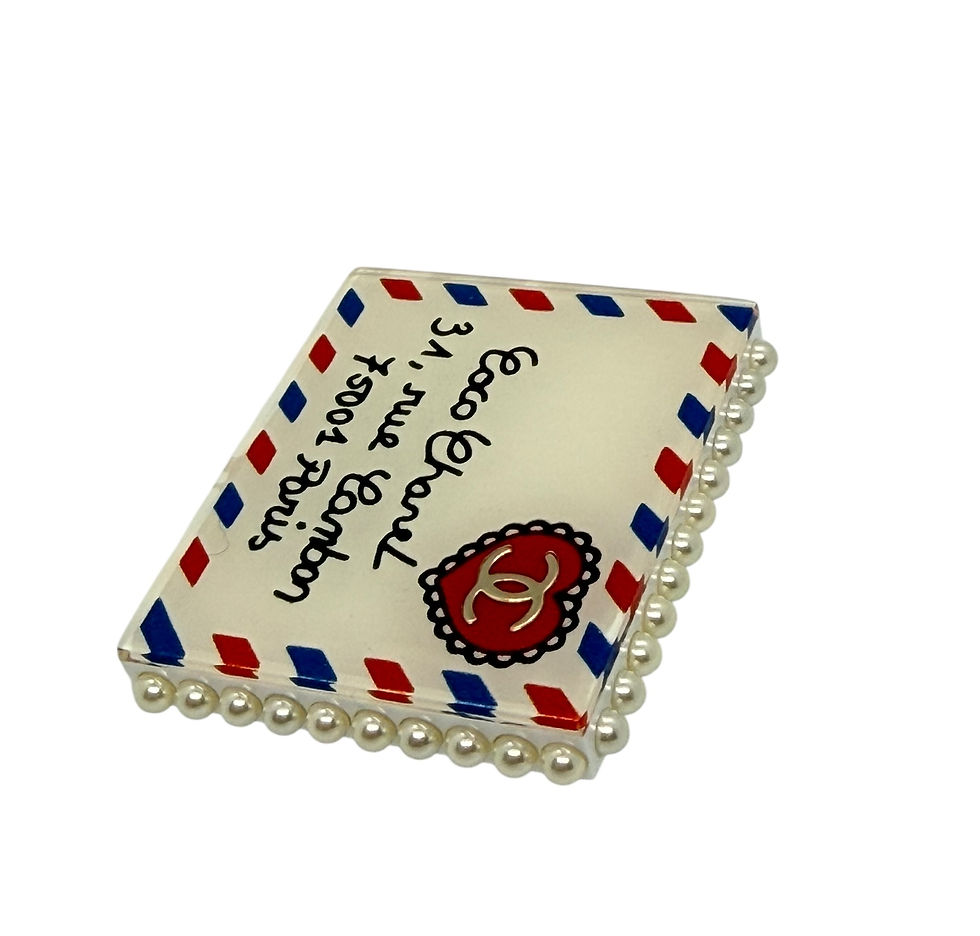 Thumbnail: Chanel Coco Love Letter Brooch