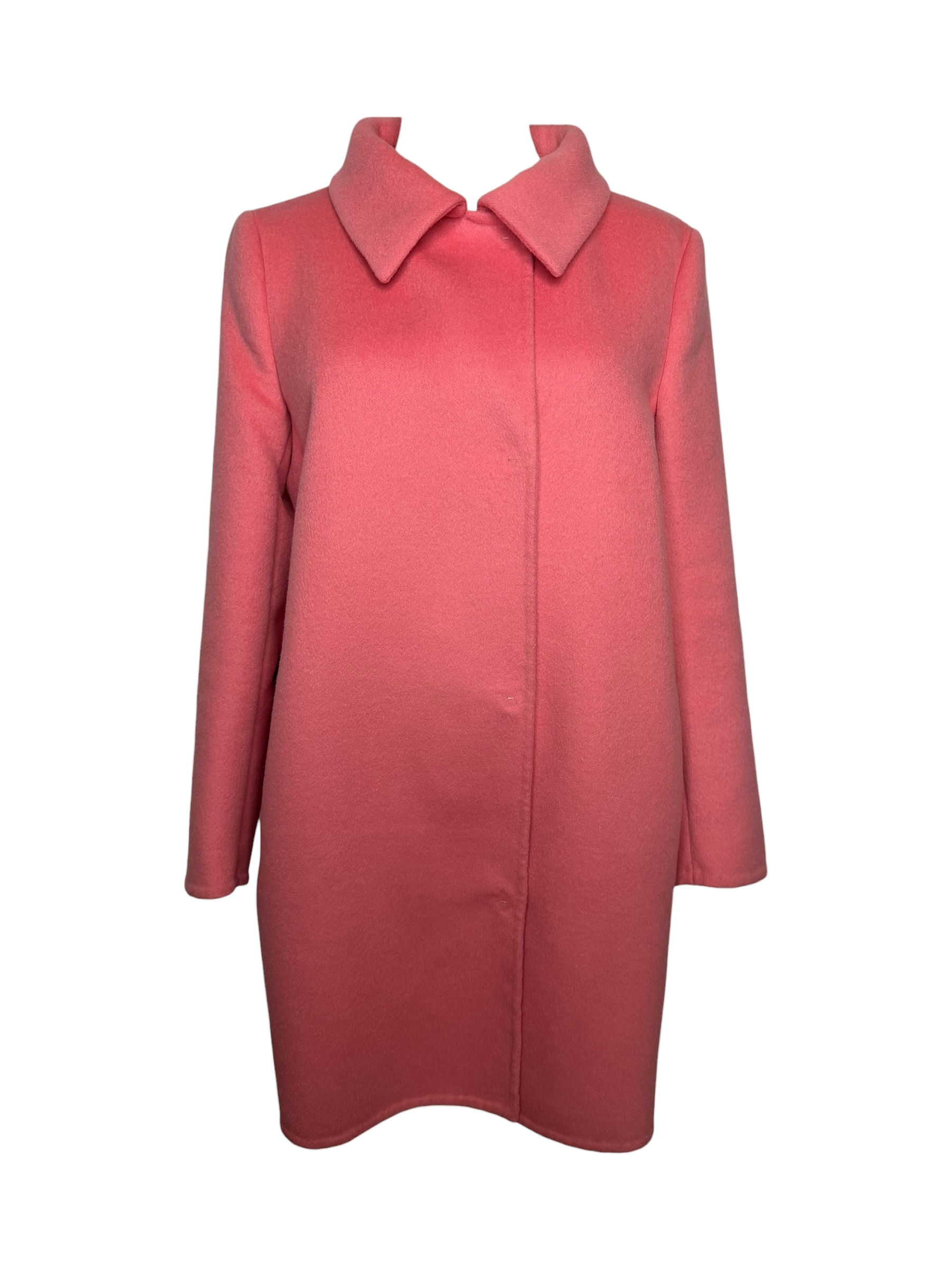 Prada Pink Cocoon Coat