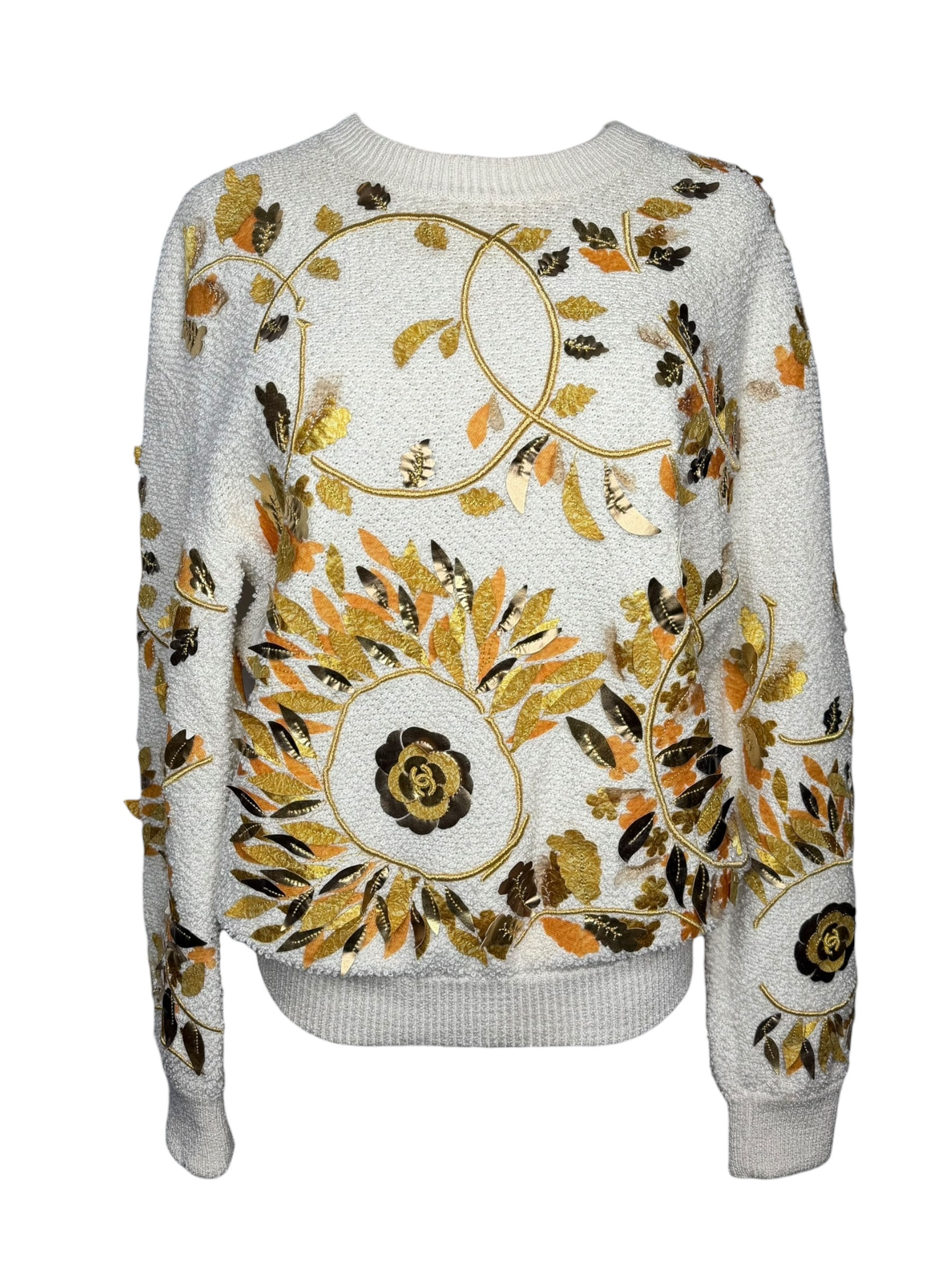 Chanel 2018 Cruise Paris Greece Embellished Sweater