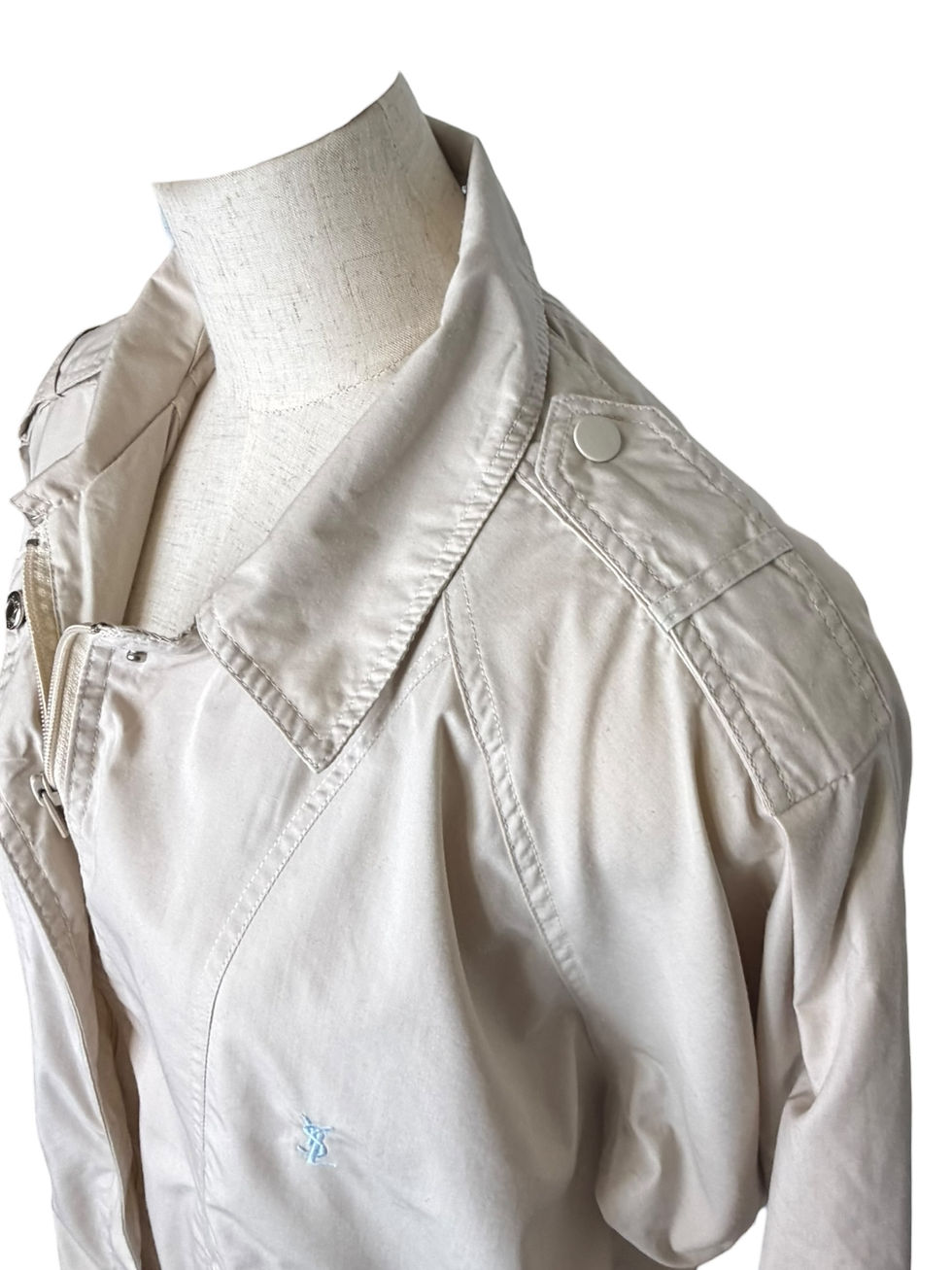 Thumbnail: Vintage YSL Beige Bomber