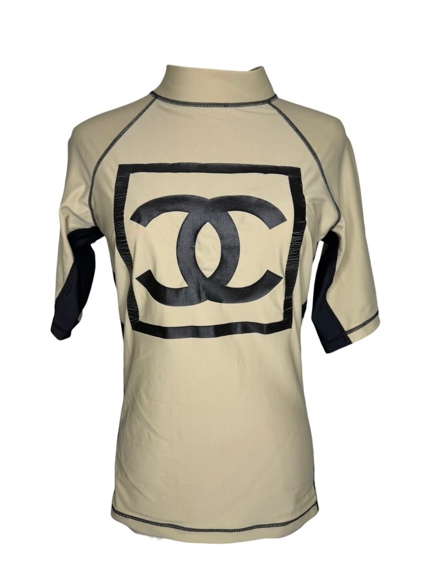 Vintage Khaki Sportline LOGO Nylon Tee