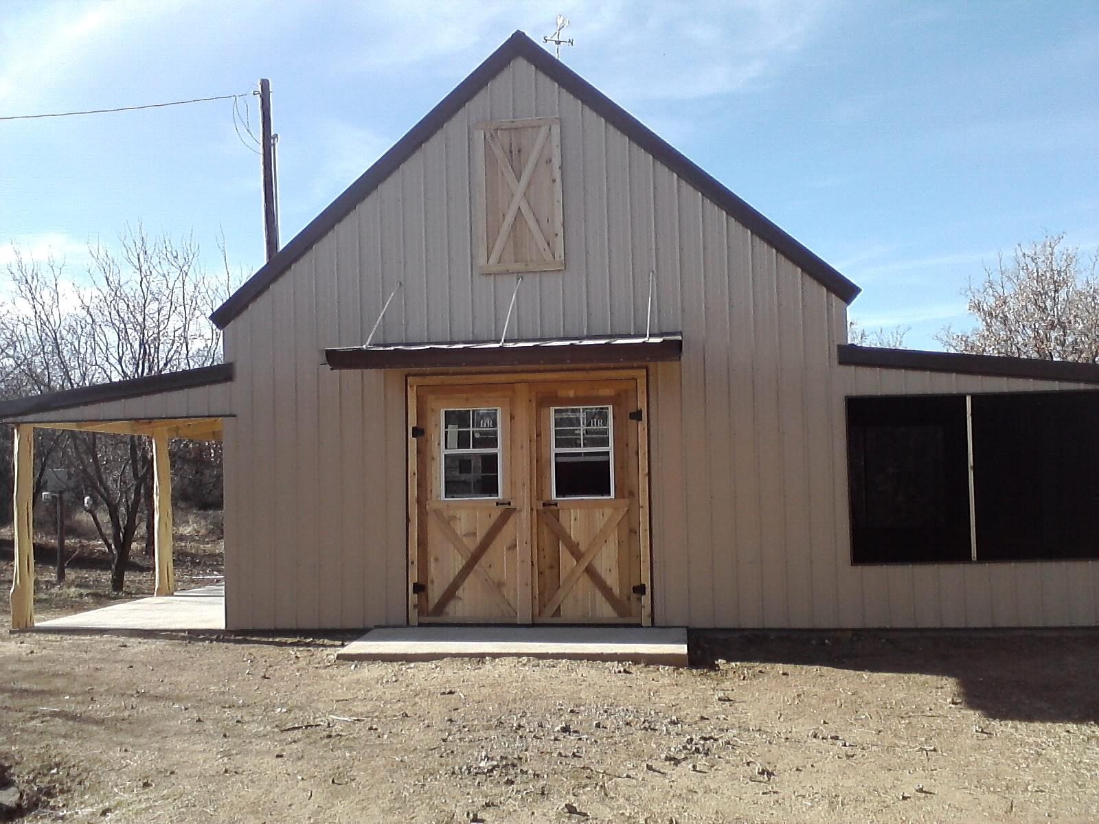 AMERICAN BARNS INC. WEATHERFORD TX BARNDOMINIUMS/BARN HOMES
