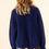 Miniature : Gilet bleu en laine INDIES