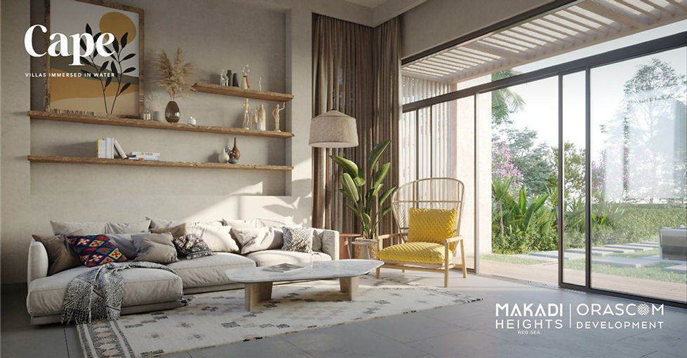 Interior design for Cape Homes in Makadi Heights
