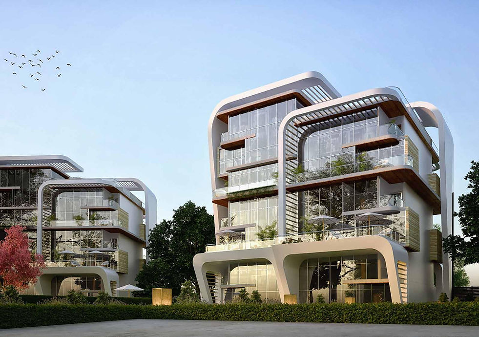 Atika New Capital exterior designs