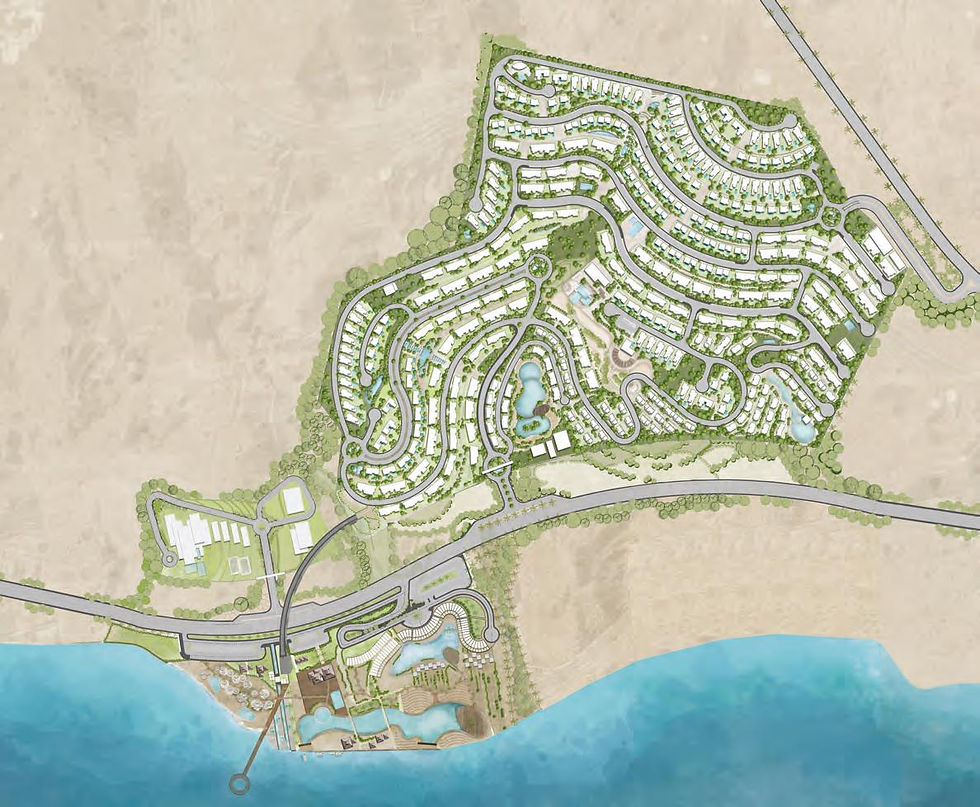Master plan for Majada El Sokhna