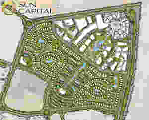 Master Plan of Sun Capital West Cairo Egypt