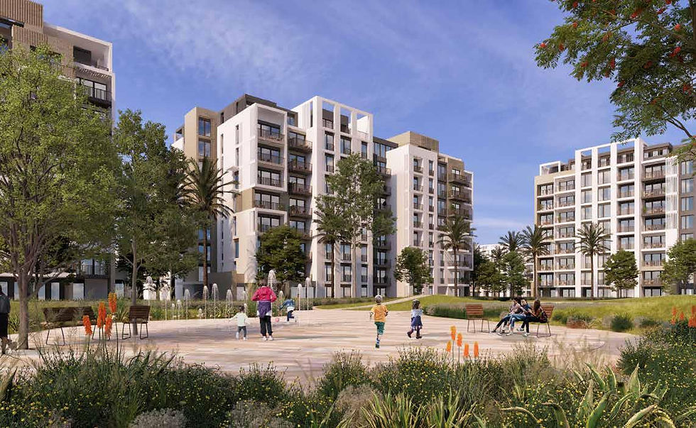 Apartment buildings in Zed East