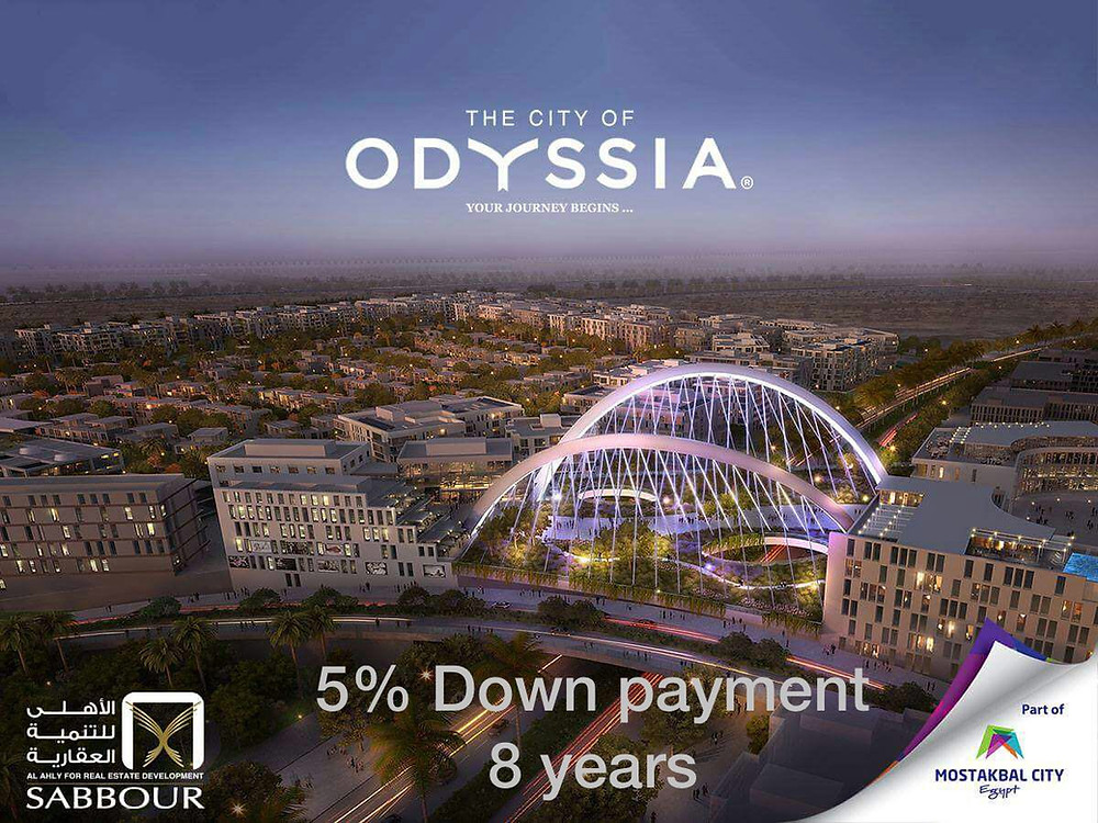 The City of Odyssia in Mostakbal City from Al Ahly for Real Estate Development