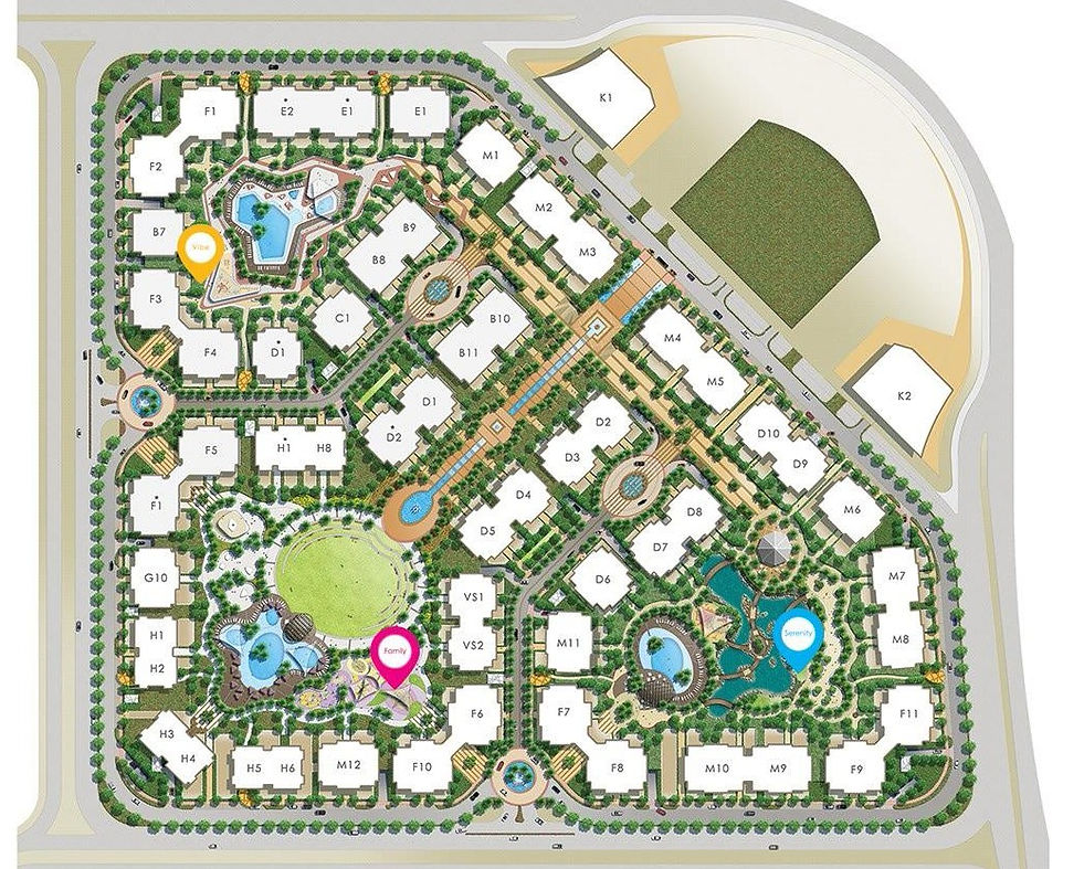 90 Avenue New Cairo Master Plan Tabarak Holding