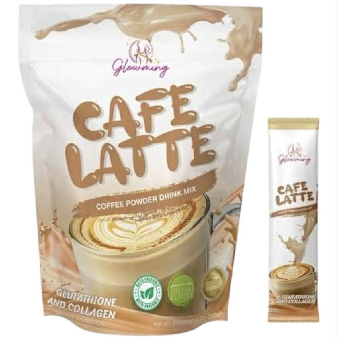 Glowming Health & Beauty Drink – Cafe Latte (200g)