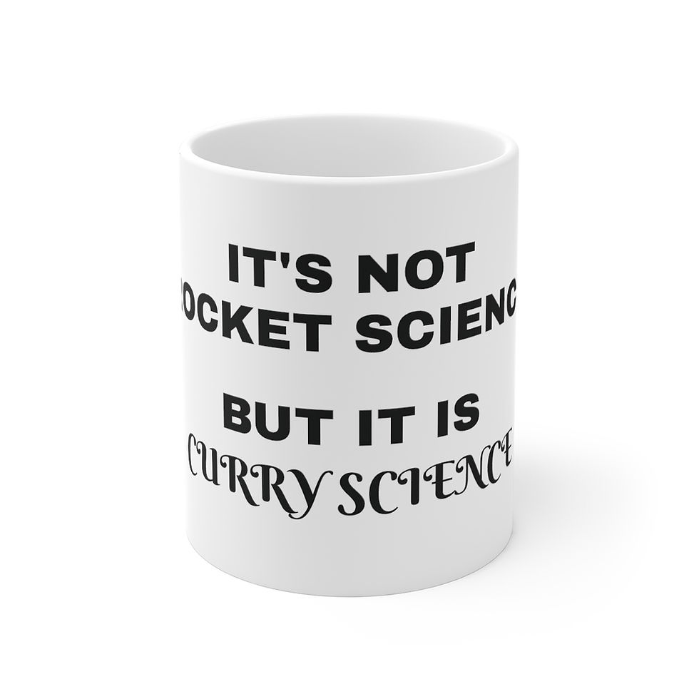 Thumbnail: ITS NOT ROCKET SCIENCE BUT IT IS CURRY SCIENCE - UK ONLY Delivery