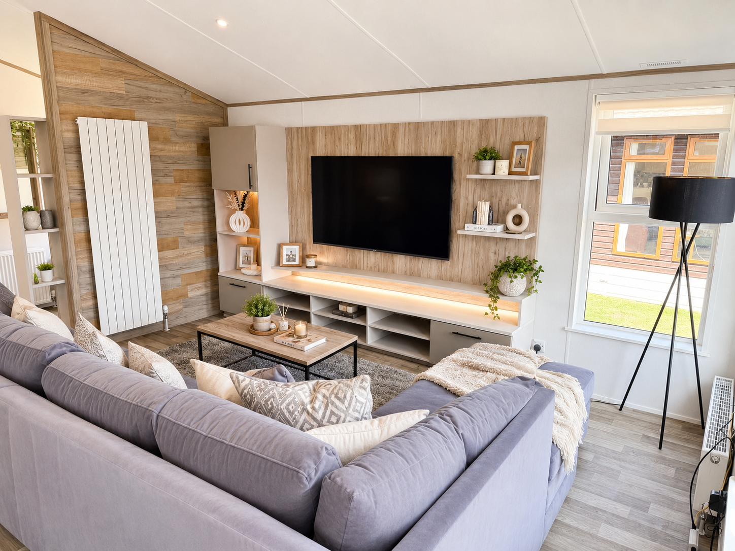 Willerby Mapleton lodge living area