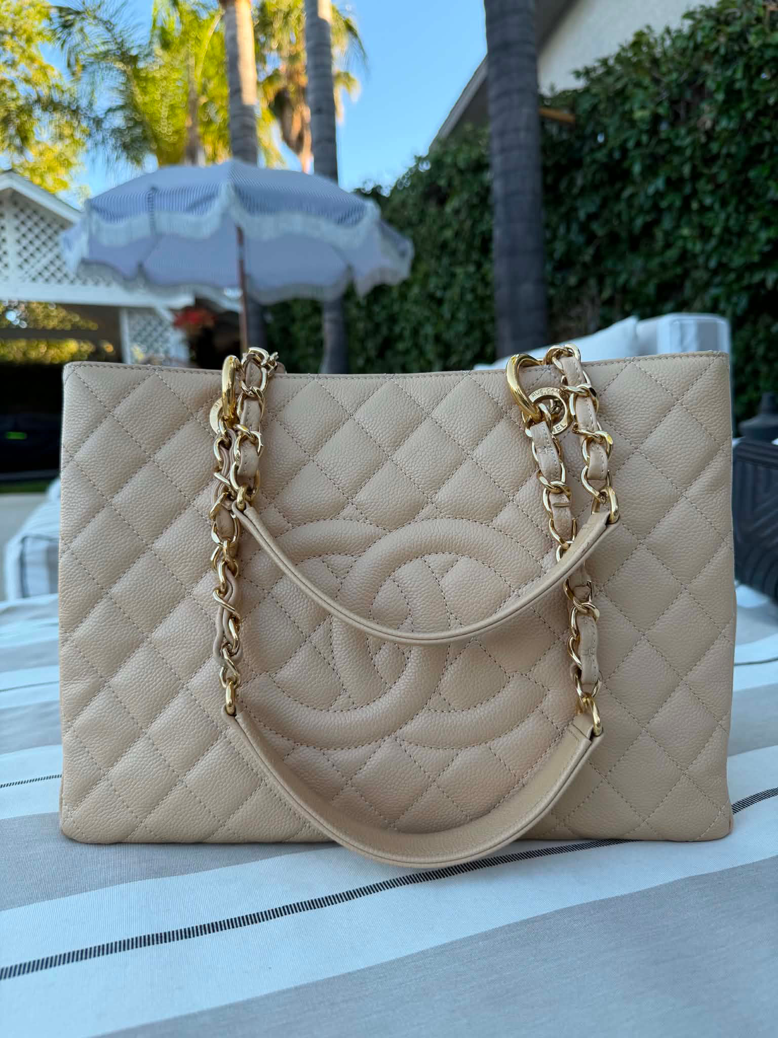 Chanel GST Beige