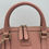 Thumbnail: Gucci Guccissima Embossed Pink Leather Satchel with Gold Hardware