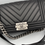 Thumbnail: Chanel Boy Bag – Old Medium Black Chevron Quilted Calfskin with Silver Hardware 