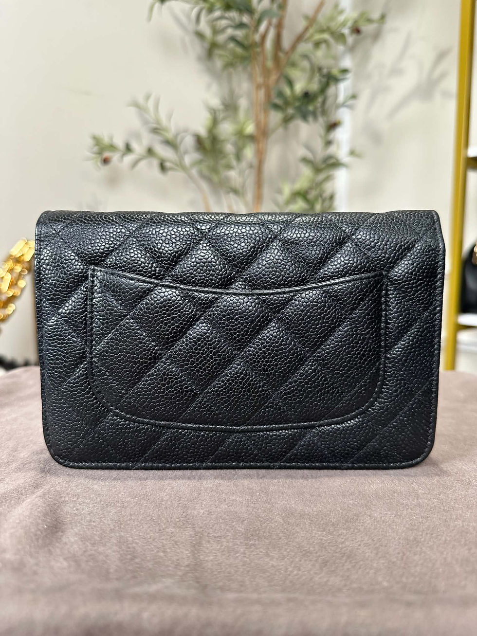 Thumbnail: Chanel Wallet on Chain  Caviar Leather