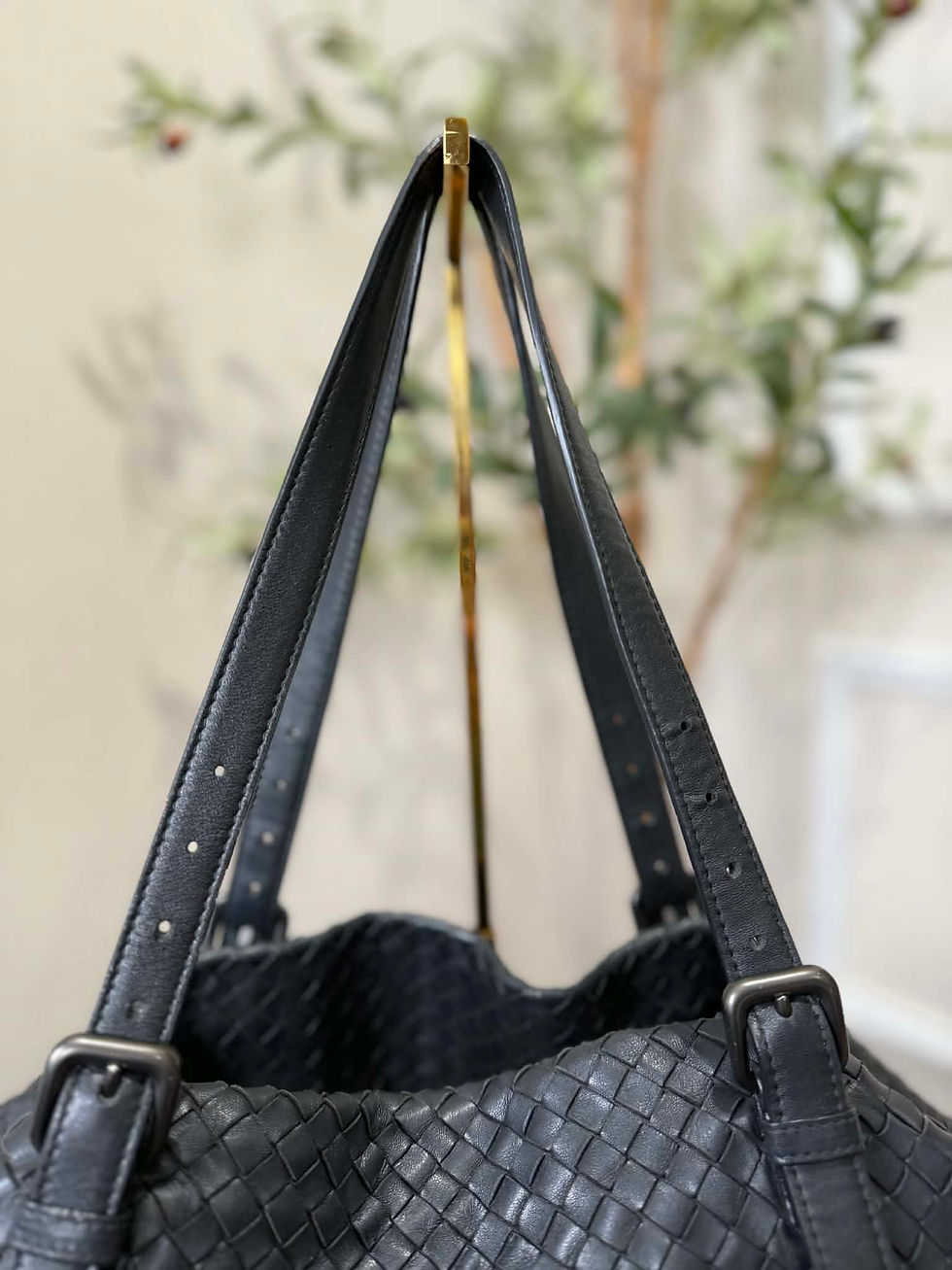 Thumbnail: Bottega Large Black Tote