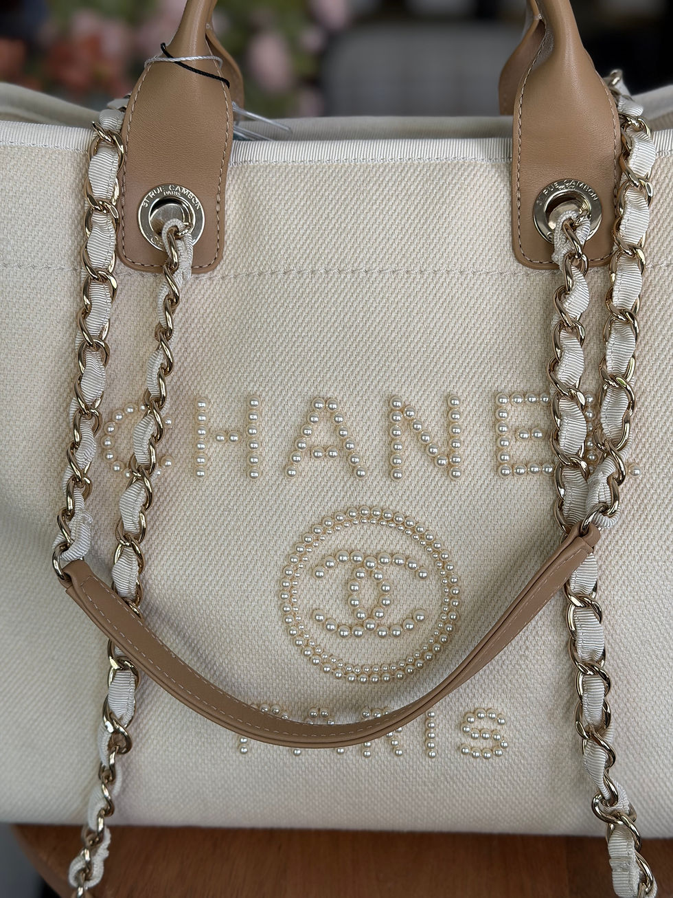 Thumbnail: CHANEL Deauville Tote 🤍✨ Large
