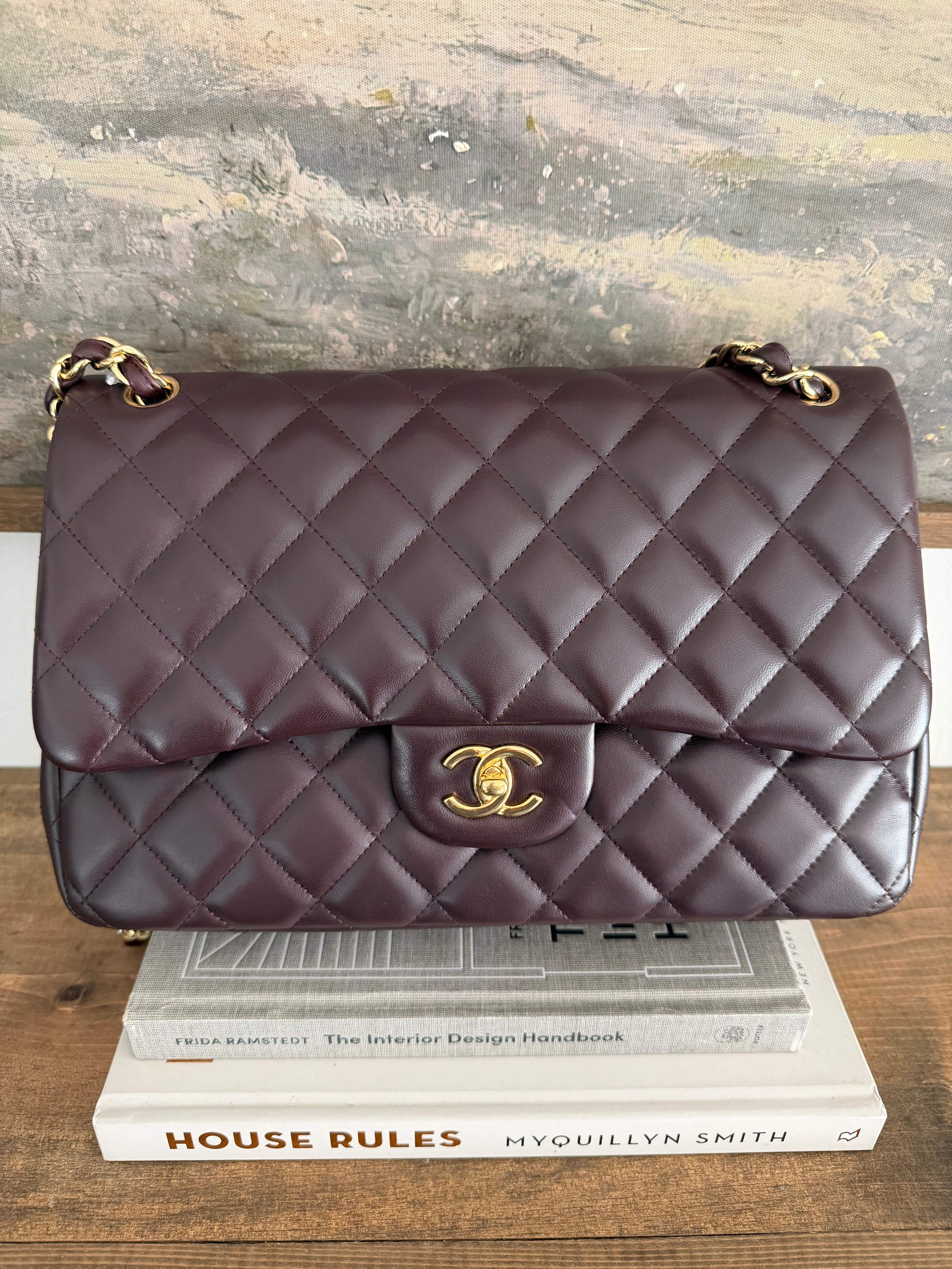 Chanel Double Flap Rich Chocolate Color