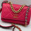 Thumbnail: Chanel 19 Wallet on Chain (WOC) – Hot Pink Quilted Leather with Mixed Metal Hard