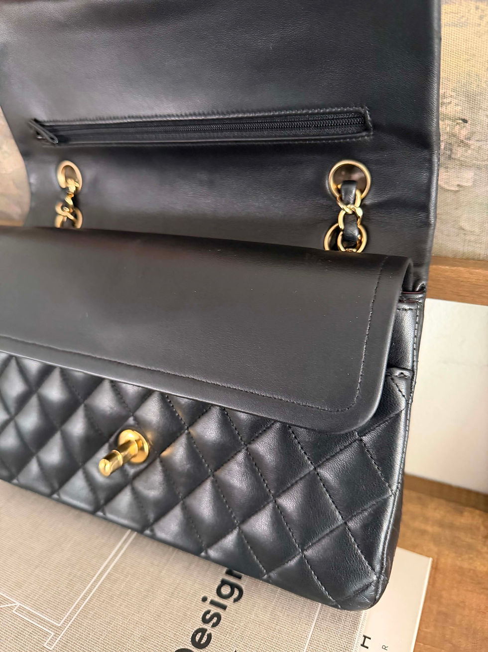 Thumbnail: Chanel Medium Flap Series 13 Lambskin