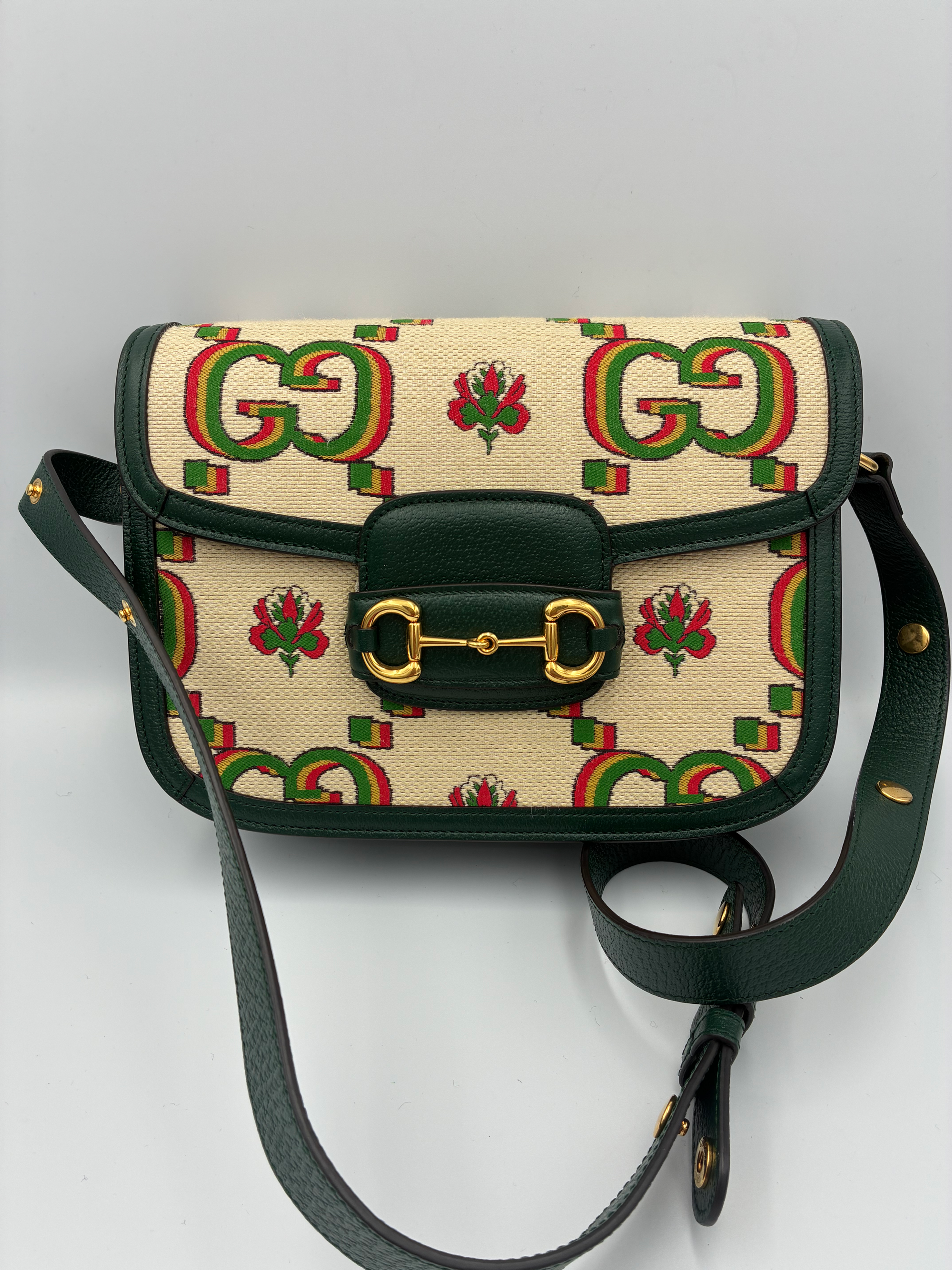 Gucci Lady Web Green Large