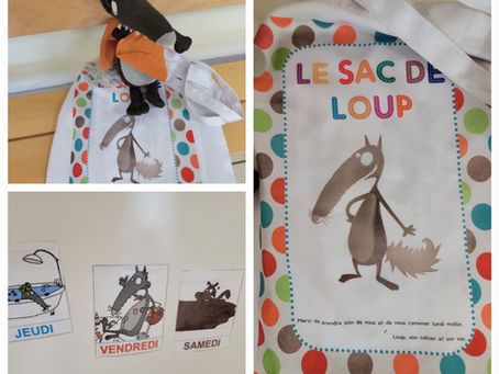 PS : P'tit Loup mascotte des tps/ps