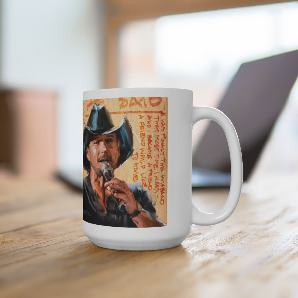 Tim McGraw Mug 15oz