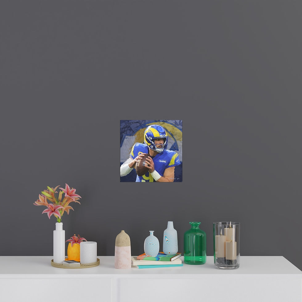 Thumbnail: Mathew Stafford - Rams  - Fine Art Posters