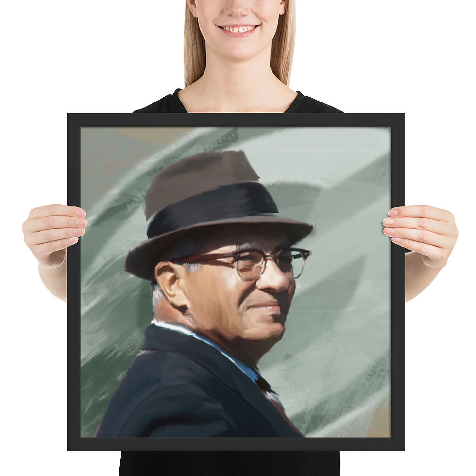 Thumbnail: Green Bay Packers Coach Vince Lombardy Framed poster