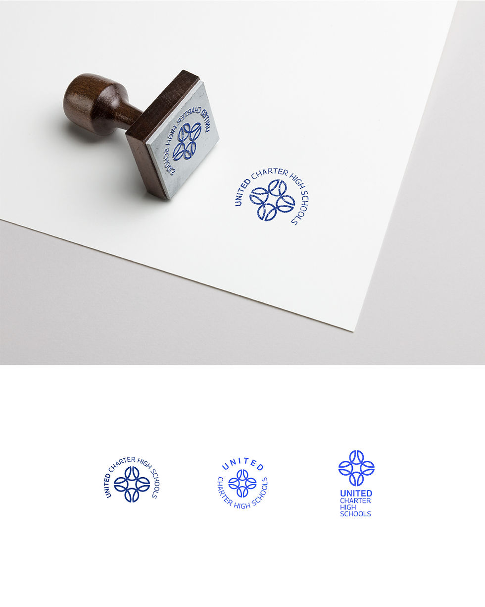UCHS branding collateral