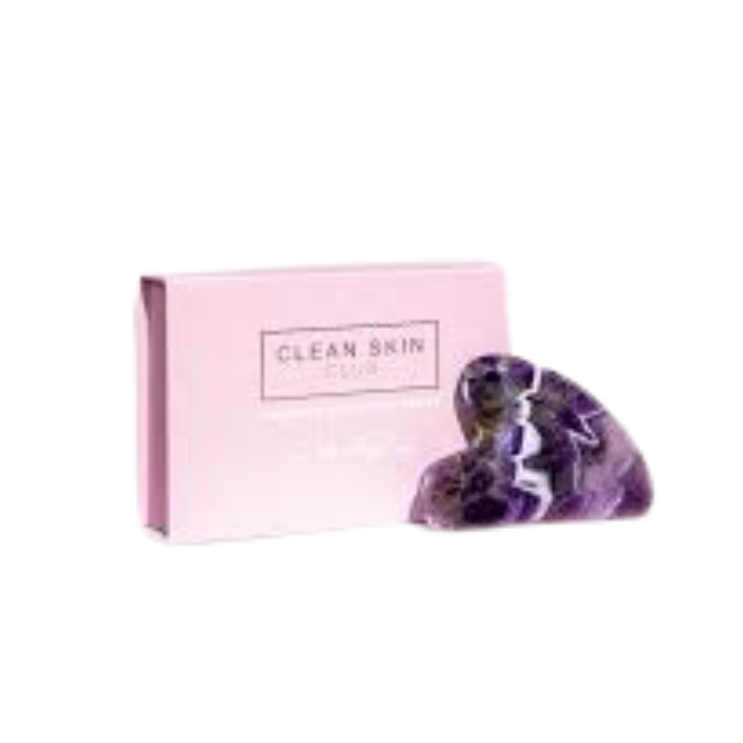 Amethyst Gua-Sha Sculpting Stone