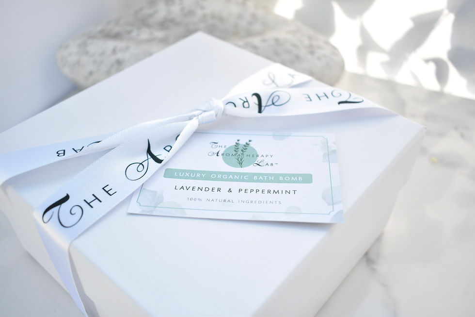 Thumbnail: Organic Lavender & Peppermint Bath bombs - 5 per box