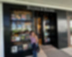 Customer in front of Books & Books at Bal Harbour Shops Miami