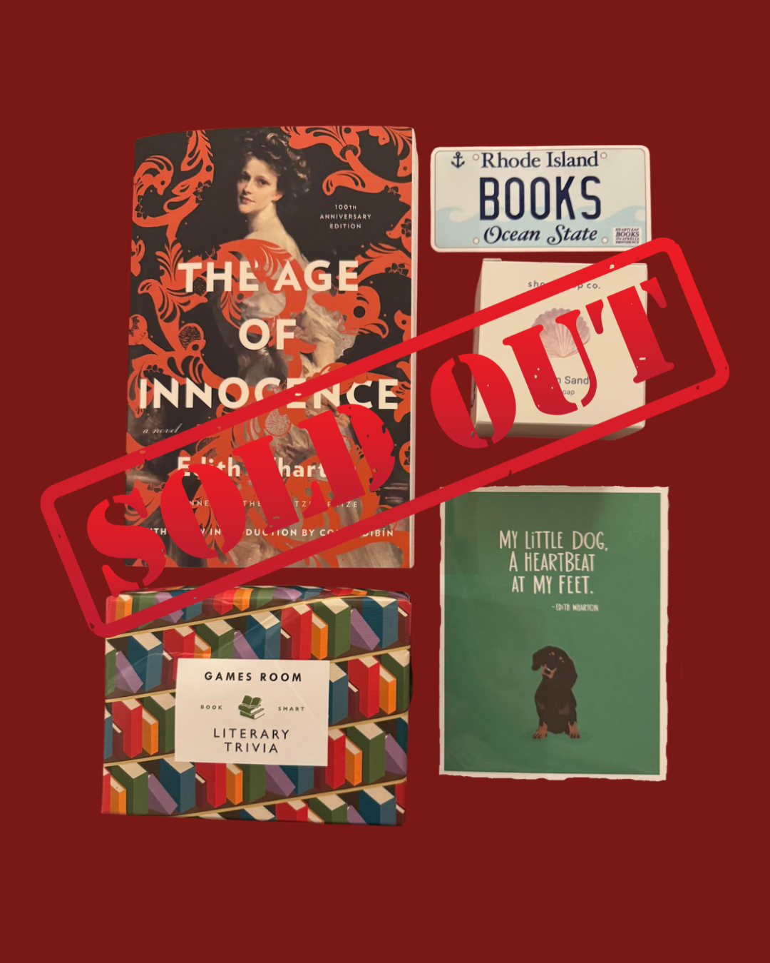 September 2025 Literary Road Trip Box (Rhode Island)