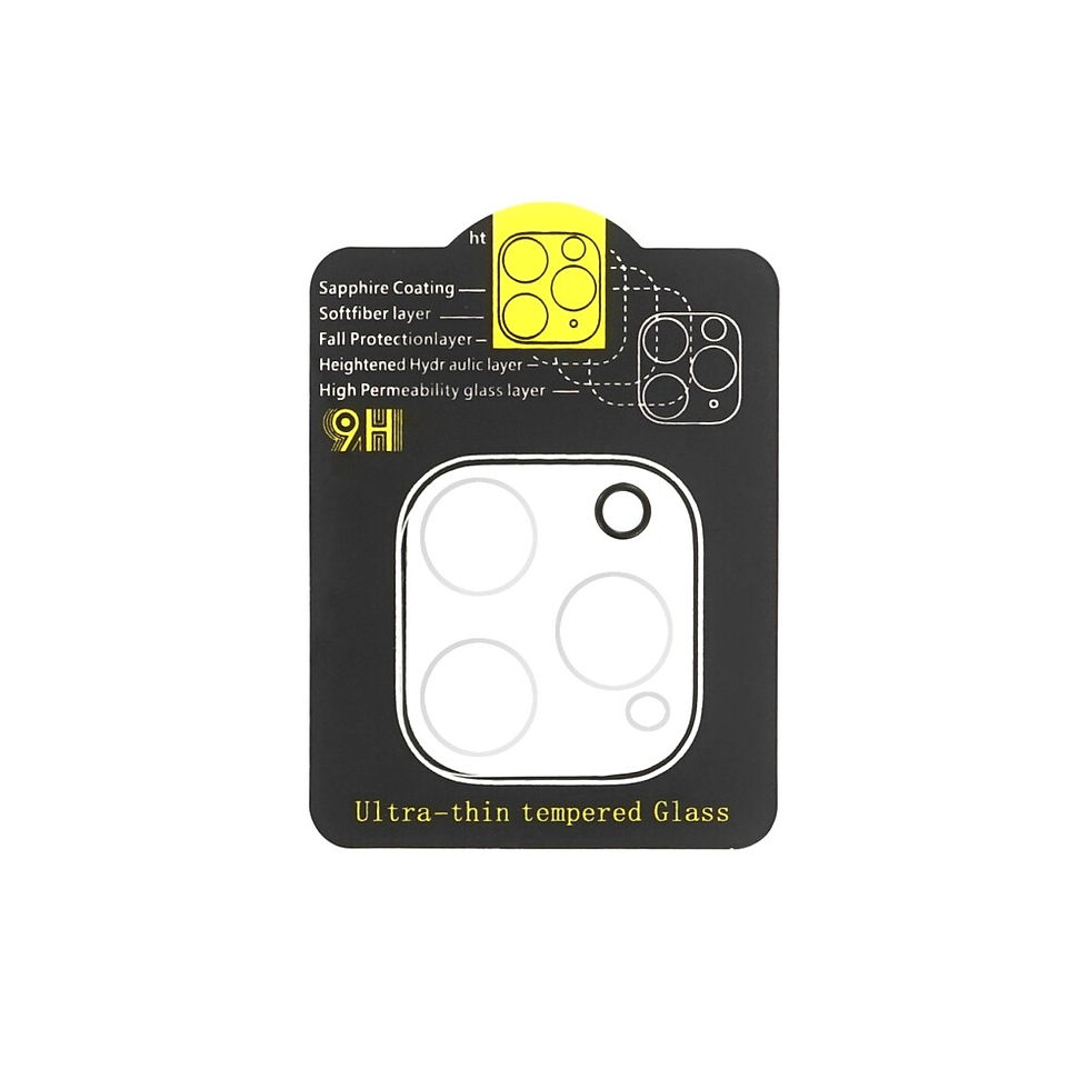 Prio Tempered Glass Back Camera for iPhone 12 Pro clear