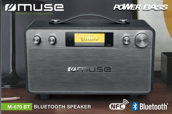 Thumbnail: Muse M-670BT Bluetooth Speaker