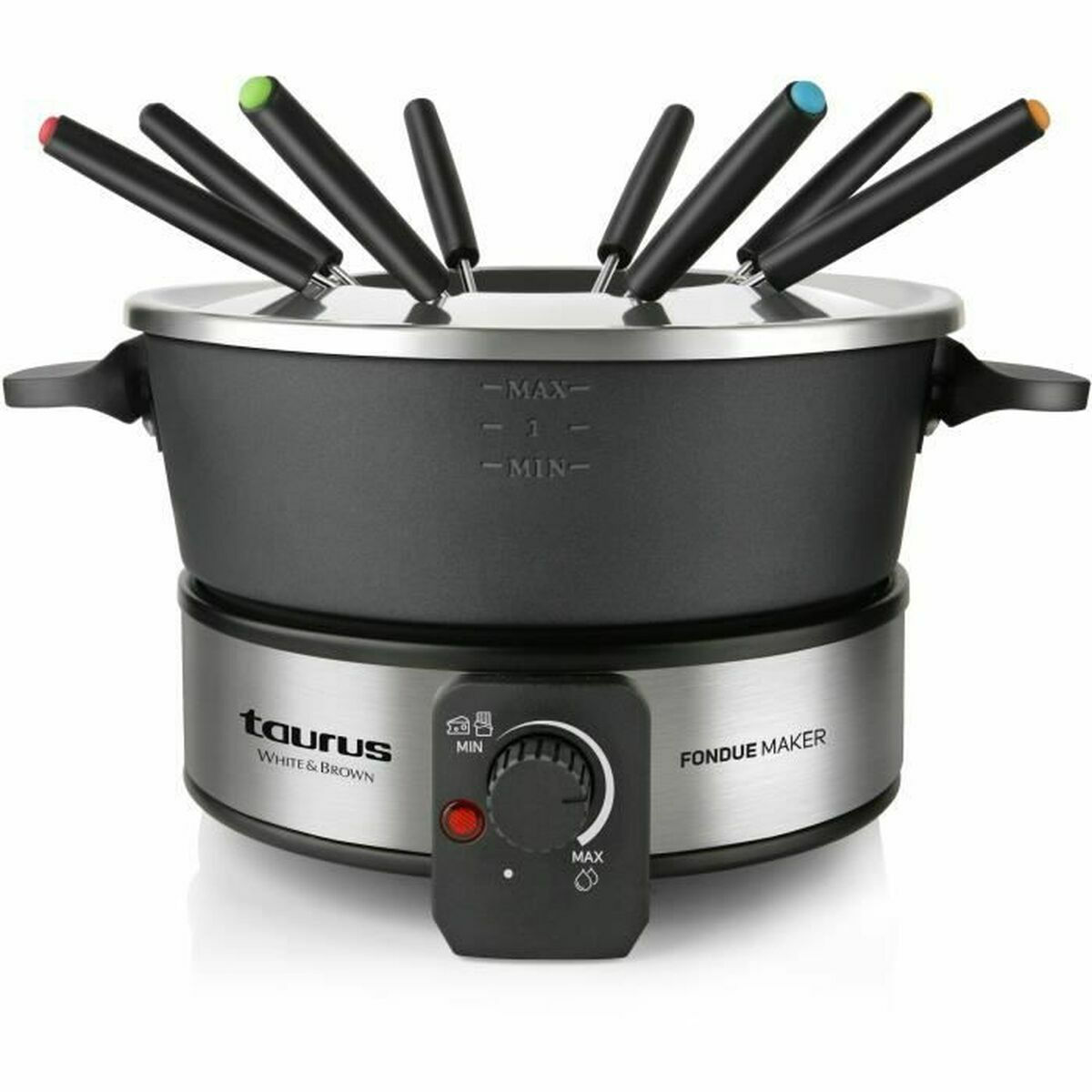 Fondue Taurus FF2 Black Silver 1000 W