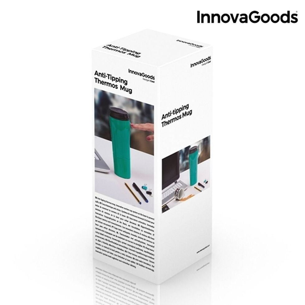 Thumbnail: InnovaGoods Anti-Tipping Thermos Mug
