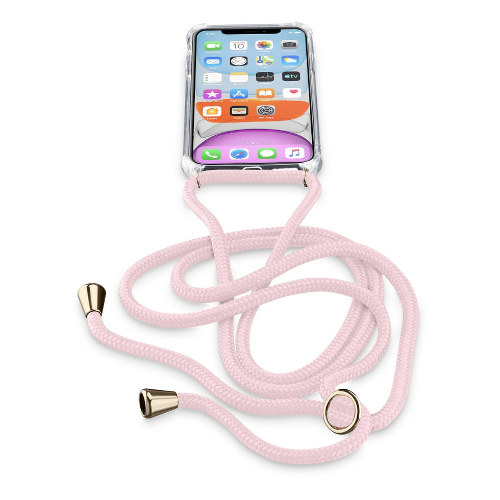 Cellularline Neck Case with Pink Neckline for Apple iPhone XR