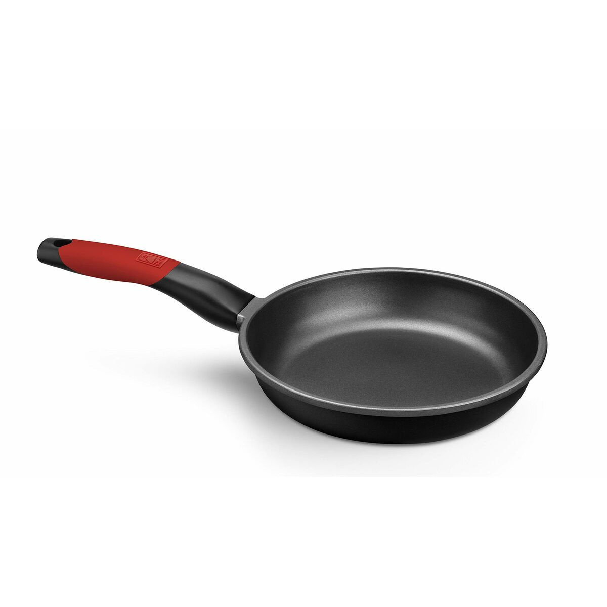 Non-stick frying pan BRA A411218 Ø 18 cm Red Stainless steel Aluminium