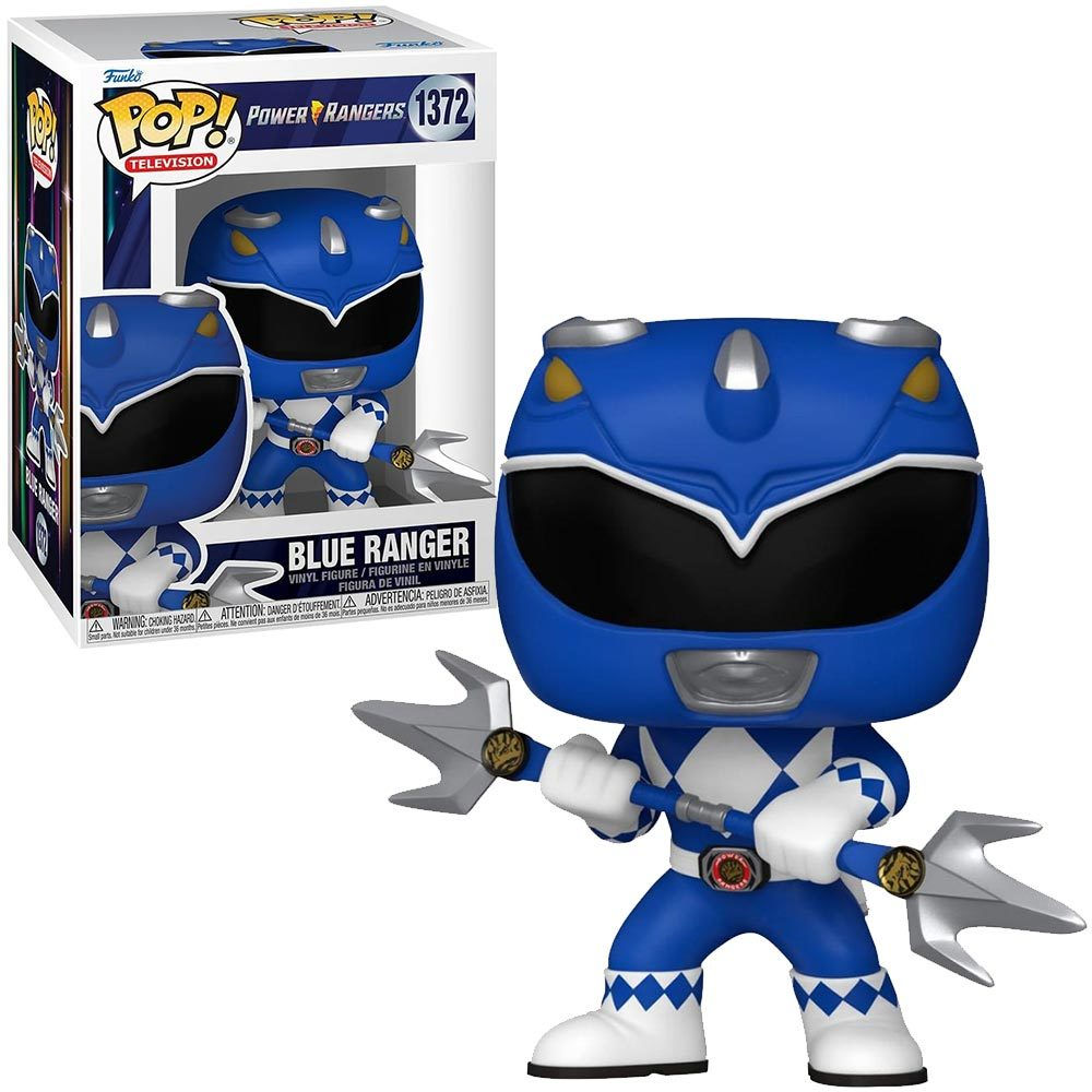 Funko Pop! Television: Power Rangers - Blue Ranger #1372 Vinyl Figure