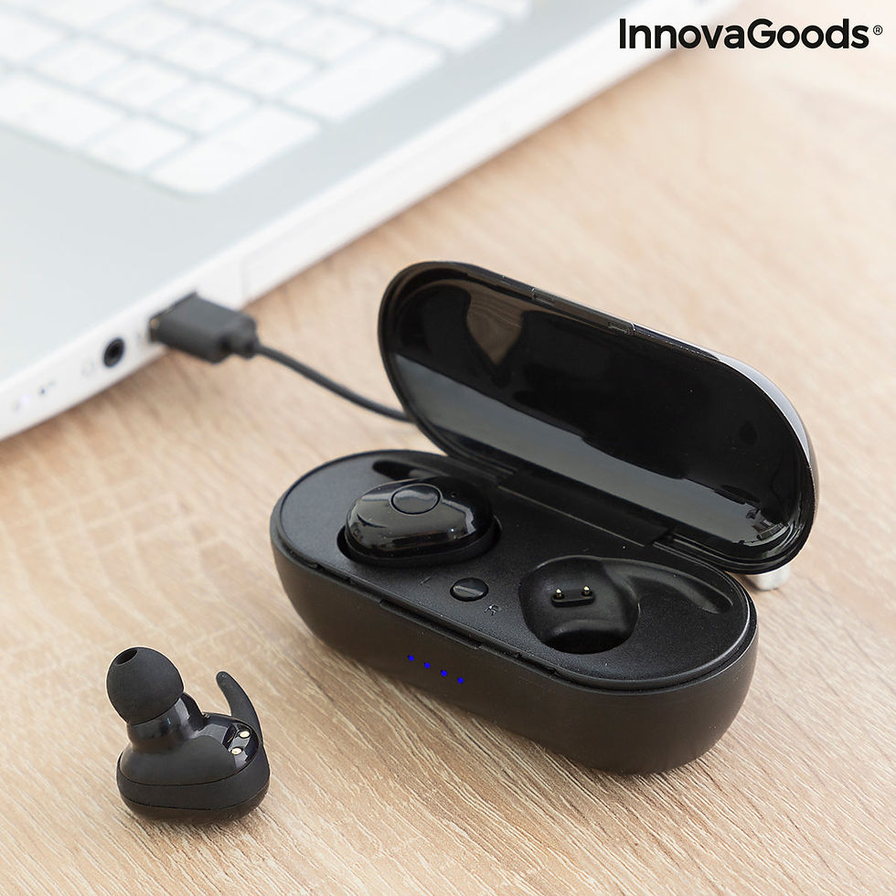 Thumbnail: Wireless Headphones with Magnetic Charging eBeats InnovaGoods