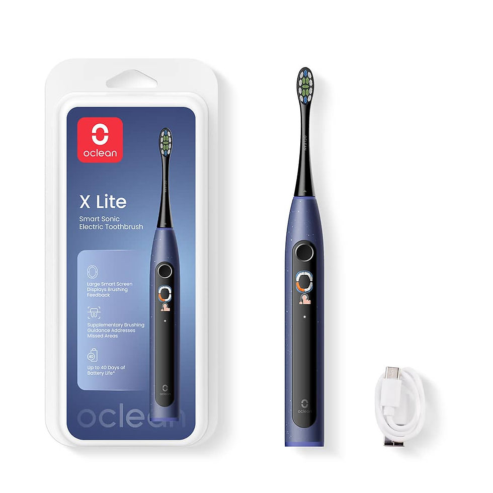 Thumbnail: Oclean X Lite Smart Sonic Electric Toothbrush, Blue (C01000595)
