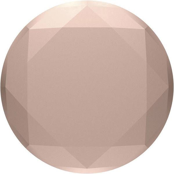 Popsockets-PopTop Metallic Rose Gold Diamond for Popsockets Base