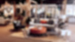 Eye-level view of a cozy living room setup in a local furniture store
