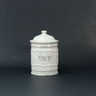 Bote esmaltado para azúcar - 30€